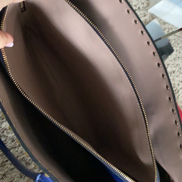 RARE Valentino Rockstud tote in cobalt blue - Picture 4 of 13
